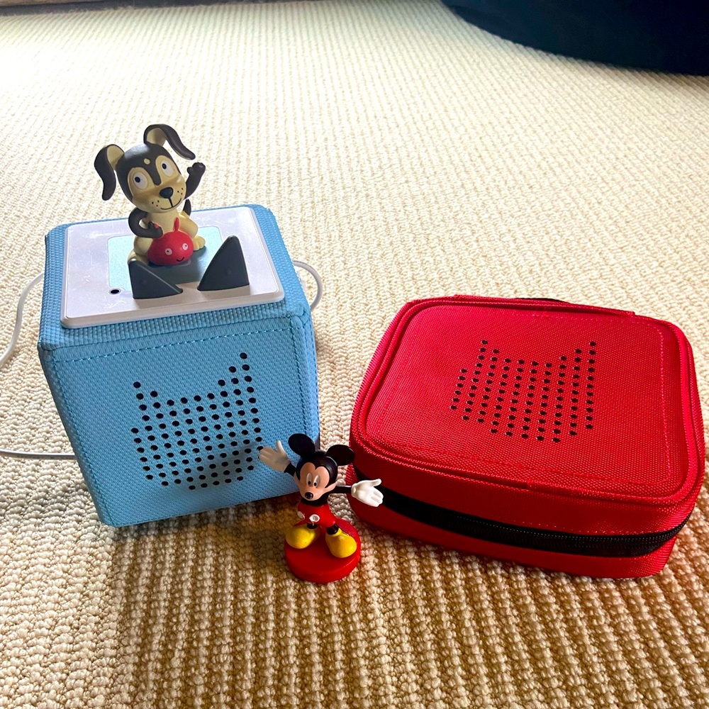 Tonies Box, Case, and Mickey